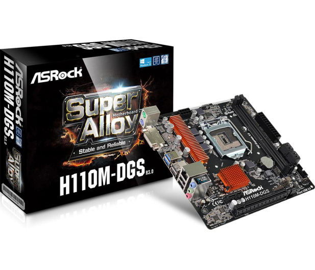 ASRock H110M-DGS R3.0 (PCI-E DDR4)